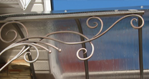 кованые козырьки и навесы в чебоксарах